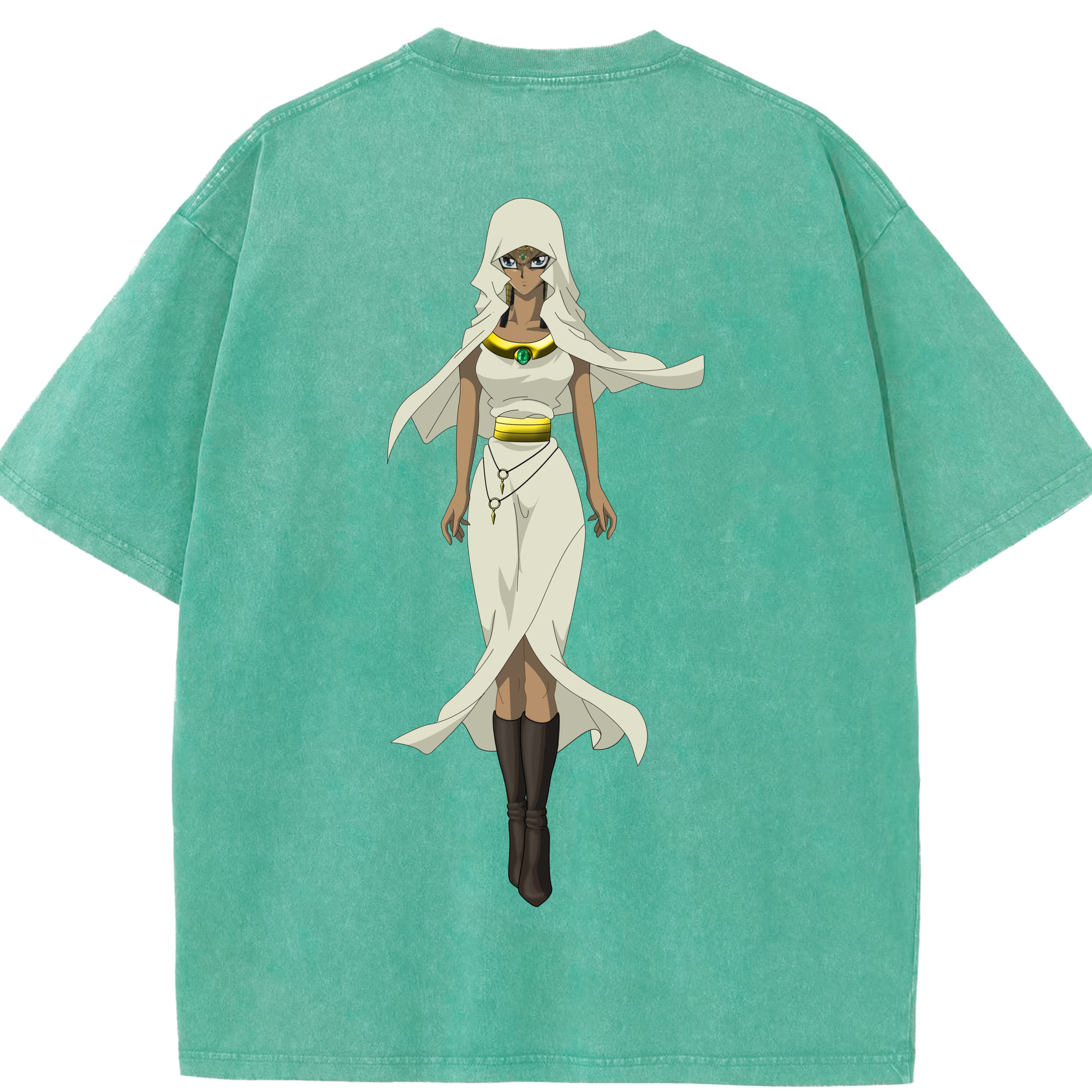 （画像用） 遊☆戯☆王 Yu-Gi-Oh! 綿100% ヴィンテージ風 半袖Tシャツ（背面プリント）
